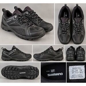 Shimano SH-MT32L Mens EU 47 US 11.8 Black SPD Mountain Bike Cycling Shoes